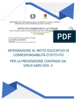 PATTO DI CORRESPONSABILITA' EDUCATIVA Con Copertina 2