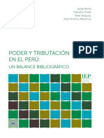Morel Trivelli Vasquez Mendoza Poder-Tributacion-Peru-Balance-Bibliografico PDF