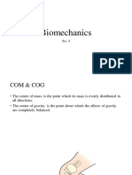 Biomechanics Sec. 4