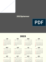 2023 Planner ?