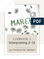 Logbook 3 Interpreting 2 12 Lưu Thị Quỳnh Chi 20CNA11