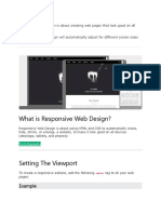 Responsive Web Design Is About Creating Web Pages That Look Good On All Devices