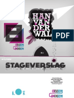 Stageverslag BureauDRP, Han Van Der Wal