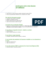 Inscription Orp Checklist