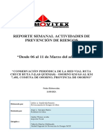 Reporte Semanal Prev. de Riesgos - 06 Al 11 Marzo Del 2023