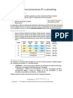 Direccionamiento Ip y Subnetting