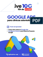 10h de LIVE sobre Google Ads para clínicas odontológicas