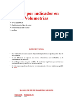 Unidad 3. Error Por Indicador en Volumetrias. Clasificacion