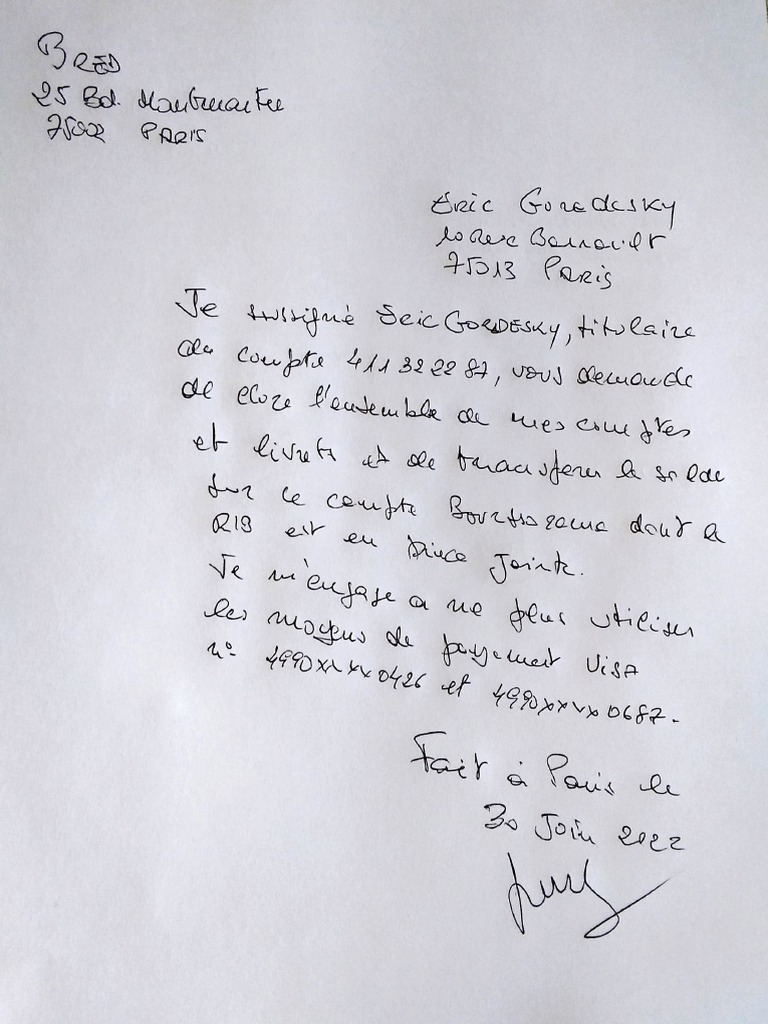 Demande Cloture Pdf Pdf