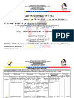 Formato de Planificacion Docentes - Historia de Venezuela PDF