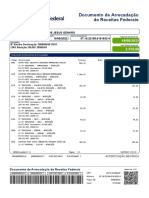 DARF de contribuições previdenciárias