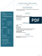 CV - Dương Tuấn Thành Chung 20198117 - Account
