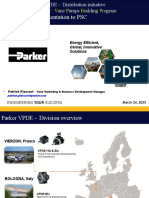 VPDE - Vane Pump Build Program Presentation & List of Dist - Distribution Initiative