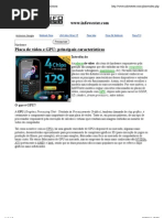 Placa de vídeo e GPU principais características