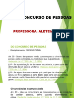 Aula 1 Requisitos Do Concurso de Pessoas