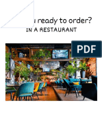 In A Restaurant PDF