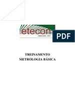 Treinamento básico de metrologia