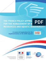 The French Policy Approach For The Management of Water Resources and Aquatic Biodiversity