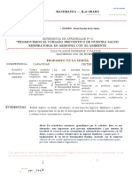 Experiencia de Aprendizaje 02 - Matematica - Actividad 02 - 1er y 2do Grado