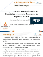Diagnóstico precoce do TEA e Neuropsicologia