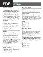 OET B1 Short Tests Answer Key