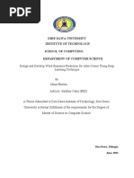 Afaan Oromo Word Prediction Muazhassen Thesis Master DDUCSIT2022 PDF