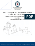 0647 Gestion de La Documentacion Juridica y Empresarial PDF