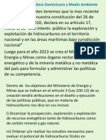 8 - Legislación Petrolera y Medio Ambiente