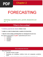 Chapter 2 - Forecasting