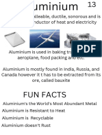 Aluminium and Oxygen 