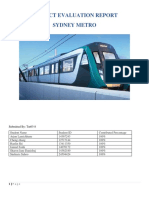 Economic Evaluation of Sydney Metro Final
