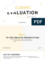 Yellow & White Minimal Creative Portfolio Presentation