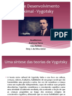 Zona de Desenvolvimento Proximal: Vygotsky | PDF | Aprendizado | Pedagogia