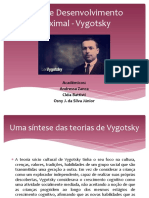 Zona de Desenvolvimento Proximal - Vygotsky