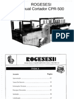 ROGESESI - Manual Cortador CPR-500 PDF