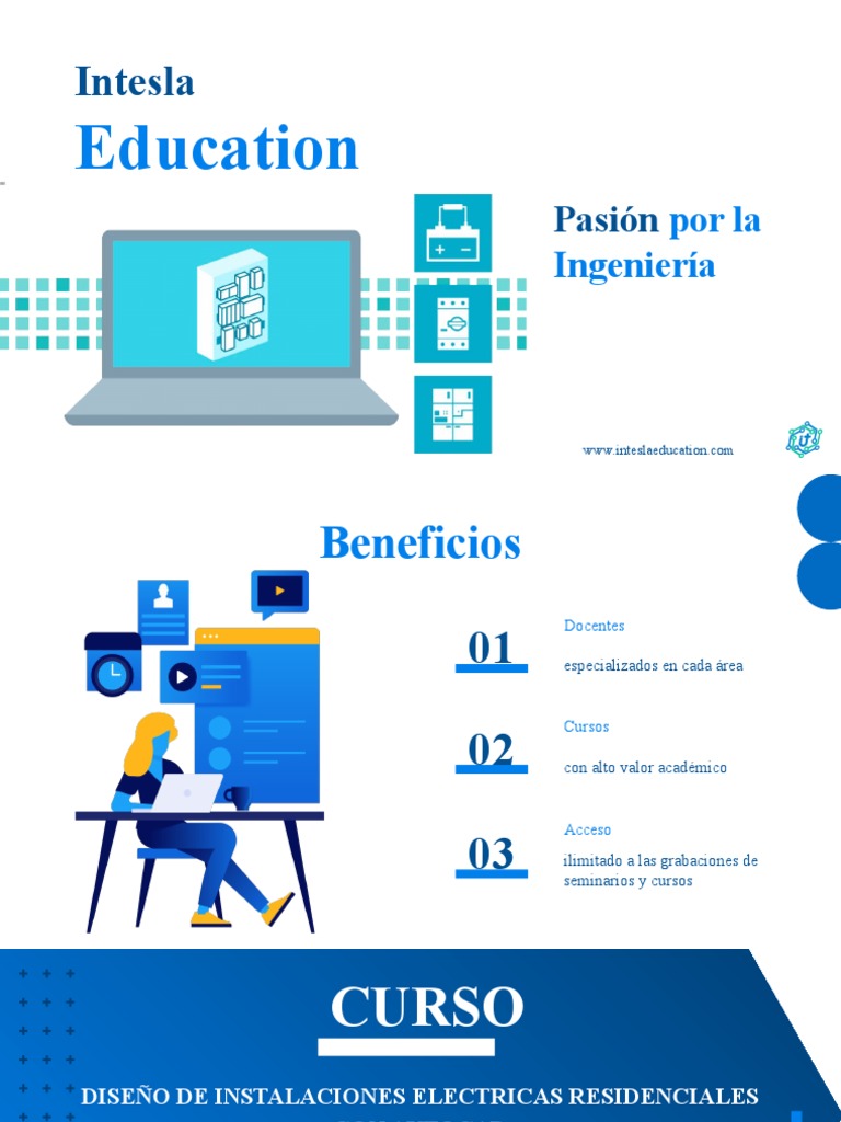 PRESENTACION CURSOS INSTALACIONES ELECTRICAS RESIDENCIALES -INTESLA ...