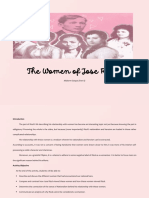 The Women of Jose Rizal (Activity) PDF