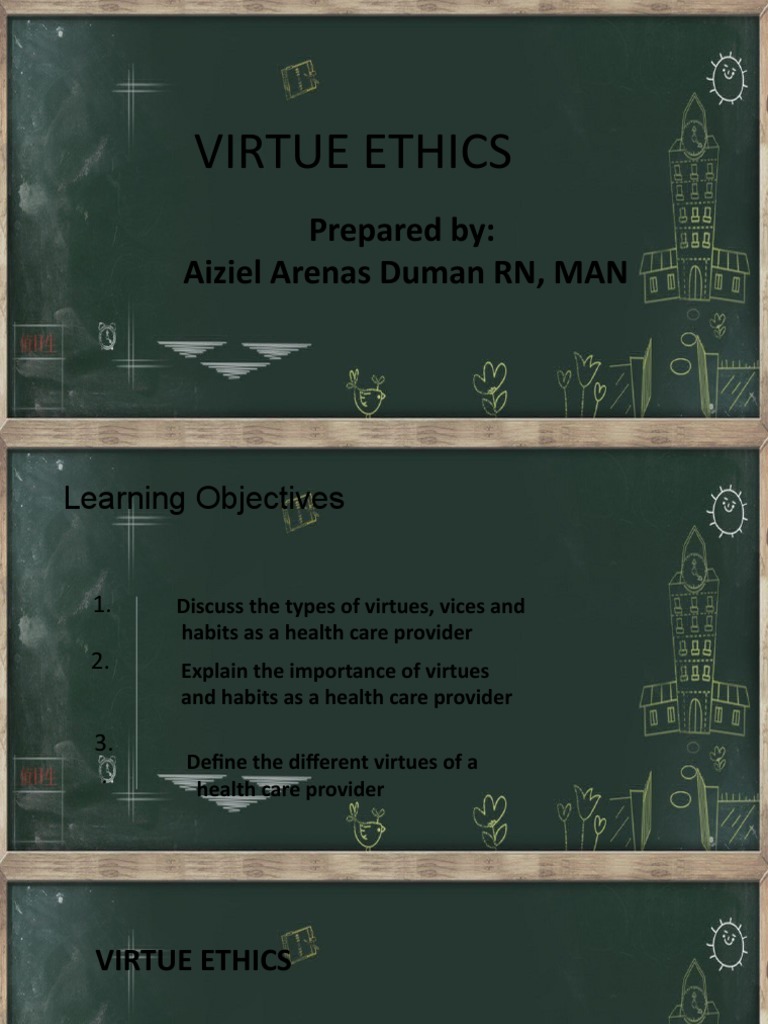 Virtue Ethics in Healthcare | PDF | Virtue | Greed