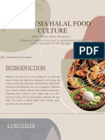 Malaysian Halal Food Culture
