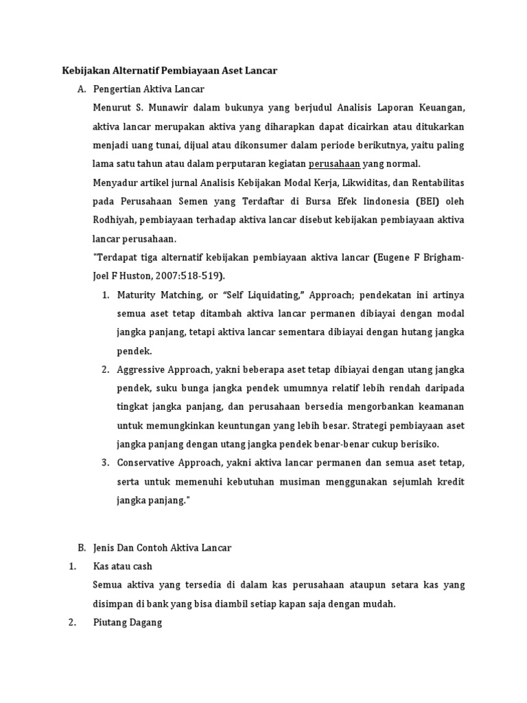 Pembiayaan Aset: Pilihan Pembiayaan Alternatif untuk Perniagaan