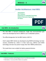 Intel 8051 Microcontroller Architecture Guide