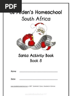 Download Santa Activity pack Donnette E Davis St Aidens Homeschool by Donnette Davis SN633412 doc pdf