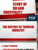 The History of Tourism and Hospitality