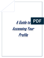 A Guide To Accessing Your Profile