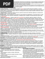 Tipos de Energia