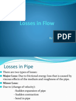 Losses in Flow