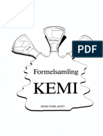 Formelsamling Kemi PDF