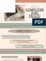 Cyber Frauds and Crimes