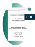 Jogalap Tanulási Segédlet - Egtud - 2023 PDF