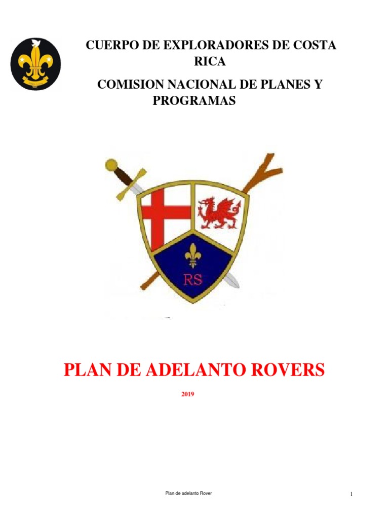 Plan de Adelanto Rover PDF Exploración Recreación al aire libre